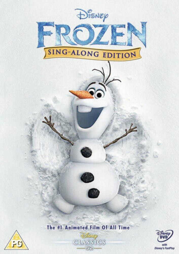 Frozen: Sing-along Edition DVD (2014) Chris Buck FREE SHIPPING