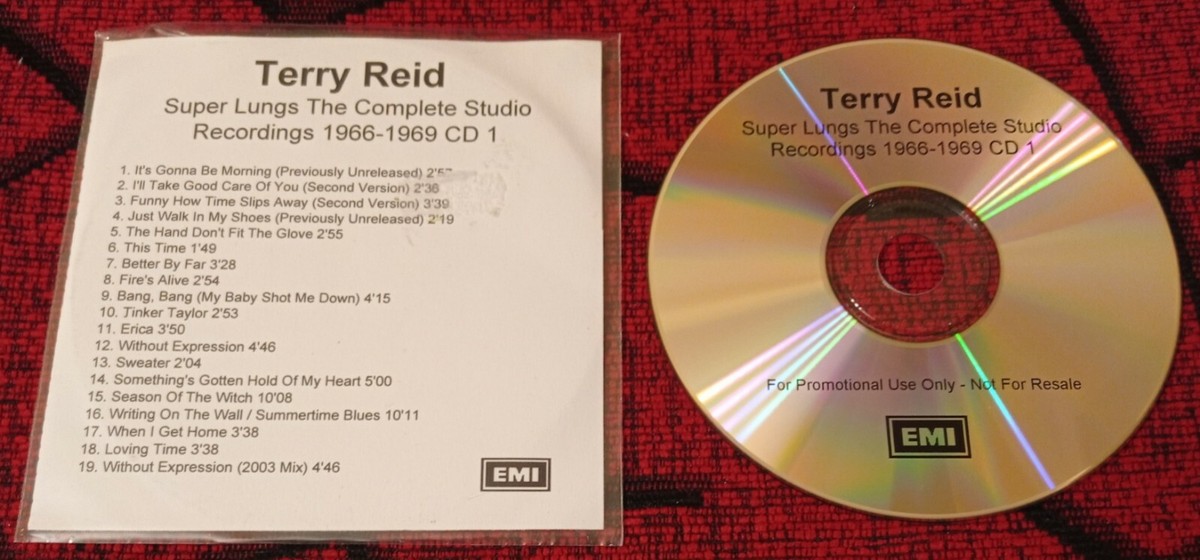 TERRY REID **Super Lungs The Complete Studio Recordings 1966