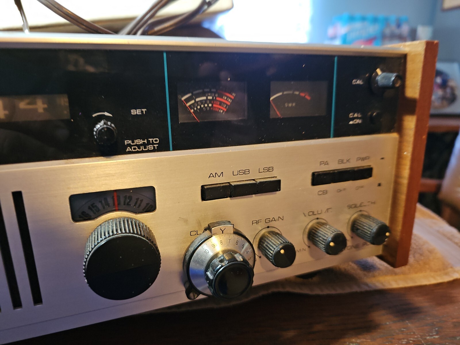 Courier CENTURION 23 CH CB Transceiver Radio Base Station Matching SN