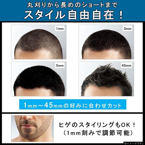 Panasonic Hair Cutter Clipper for Short Hair "Rechargeable/AC Type" ER-GC74-S - Picture 4 of 8