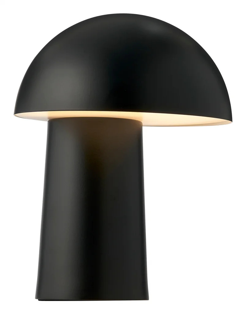 Dftp By Nordlux Faye Portable Led Rechargeable Table Lamp, Black, Dimmable, Usb - Image 2