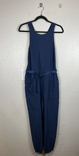 Patagonia Women's Fleetwith Belted Jumpsuit Tidepool Blue Size Large
