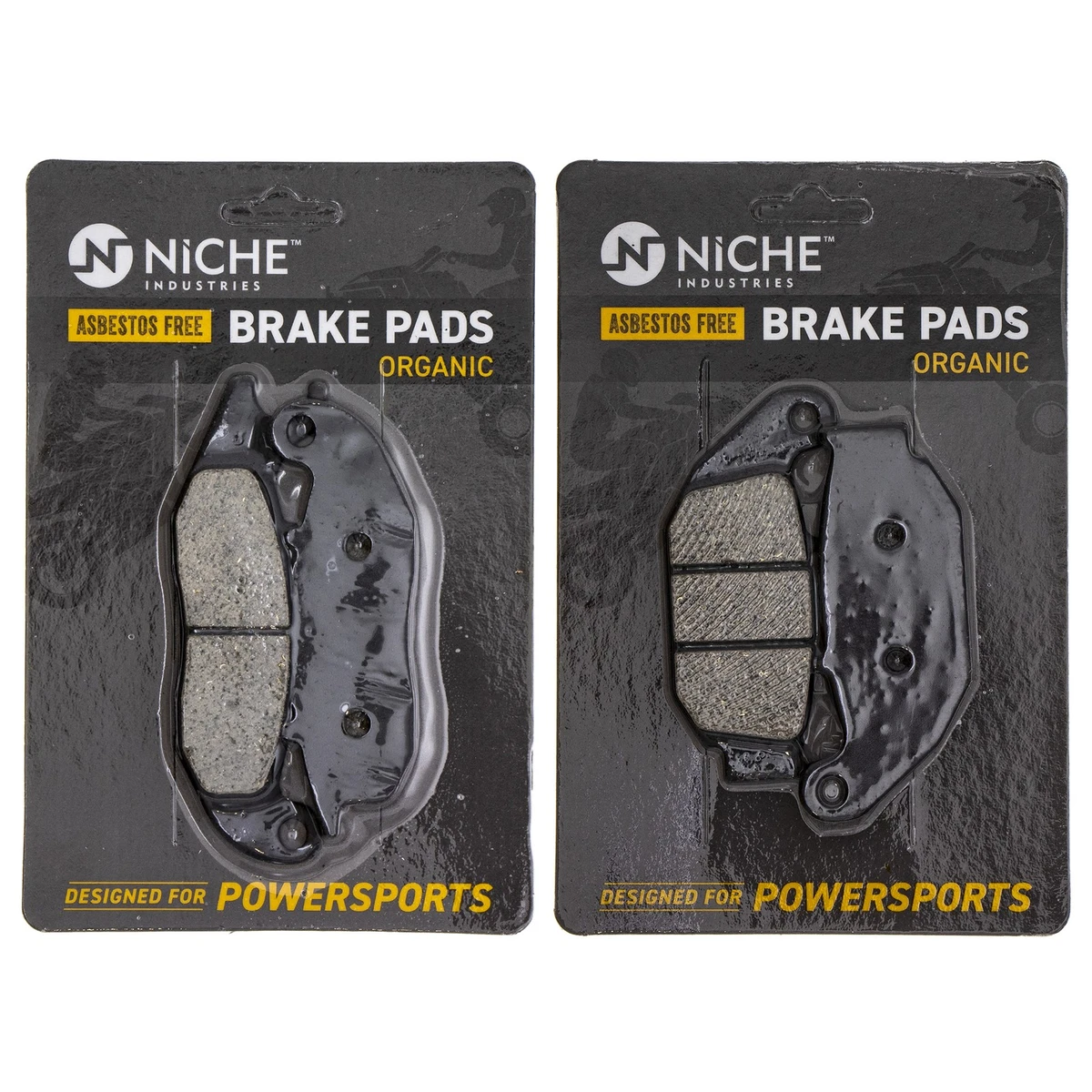 Rear Brake Pads – Fits Honda CRF150 / CRF250 / CRF450 – TRW MCB730EC – Organic NAO Compound