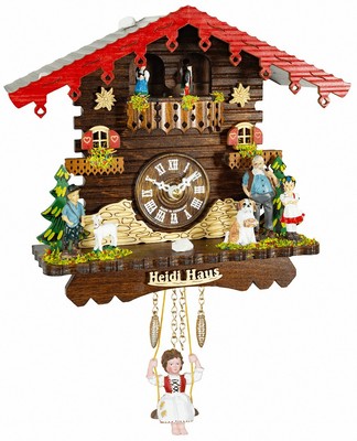 Horloge Forêt Noire Maison Suisse, Danseurs Tournants TU 265 Sq