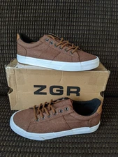 NEW US 8 ZGR Men’s Lace-up Sneakers Low Top Canvas Casual Shoes