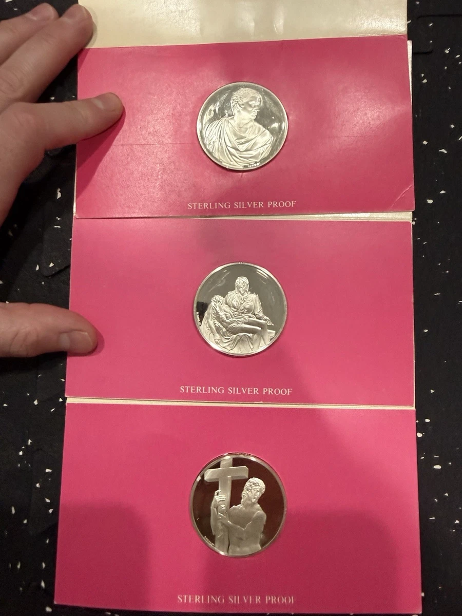 Pieta Medal In Numismatic Medals for sale | eBay