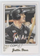 2017 Topps Gallery Justin Bour #30 0j5