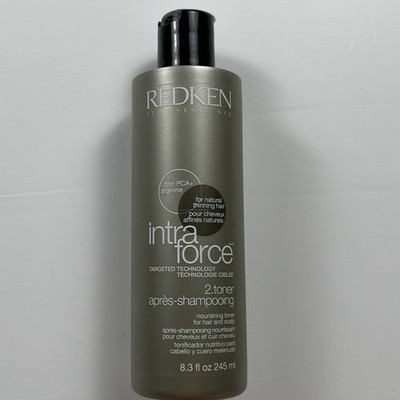 Redken Intra Force 2 Toner After Shampoo for Natural Thinning Hair 8.3 oz 245 ml