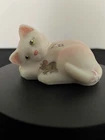 Fenton Cat Sleeping with Mouse VIP 2005 *rare*