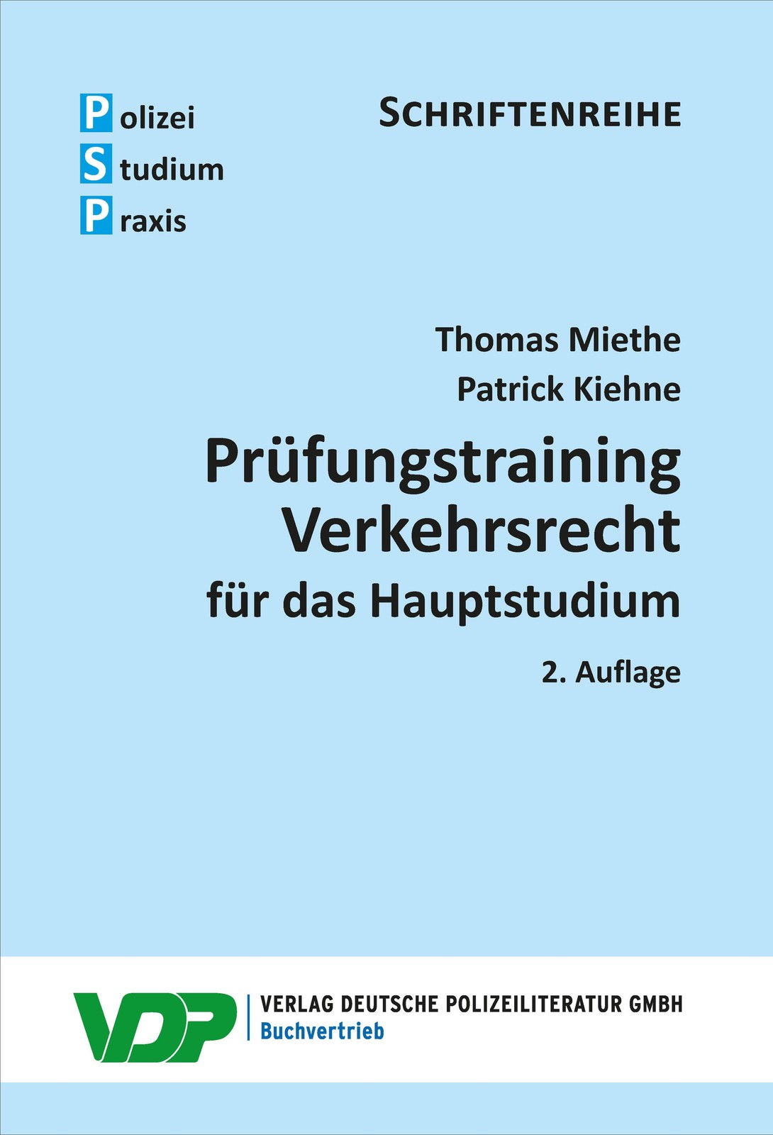 Prüfungstraining Verkehrsrecht für das Hauptstudium Thomas Miethe - Bild 3