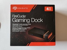 Seagate FireCuda Gaming Hub 4TB w/ NVMe Expansion Bay GREAT CONDITION- RARE-CIB