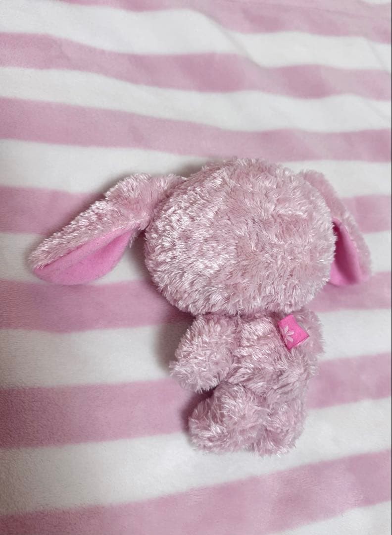 Sanrio Sugarbunnies Momousa Plush Pink vintage Pink tag kawaii