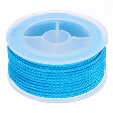 Nylon Thread Twine Beading Cord, 36ft Bracelets String Cord Rope, Lake Blue