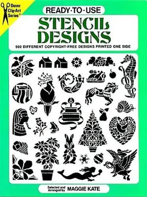 Ready-To-Use Stencil Designs (Clip Art (Dover))