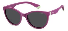 Occhiali da sole POLAROID JUNIOR polarizzati PLD8065/S 49-16 QHO M9 Cyclamen