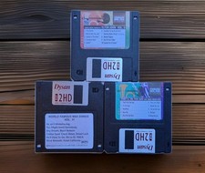 Pacchetto floppy disk file canzoni midi vintage per lettori tastiere 