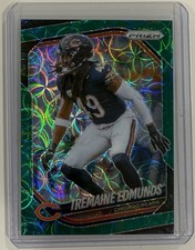 2025 Panini Prizm Tremaine Edmunds Green Scope Prizm 75 - Bears