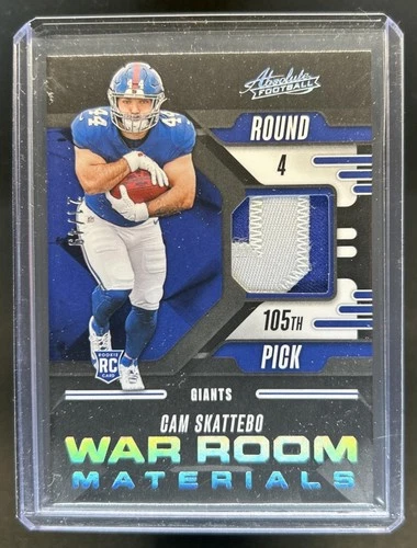 2025 Panini Absolute Cam Skattebo Holo Silver (RAW)