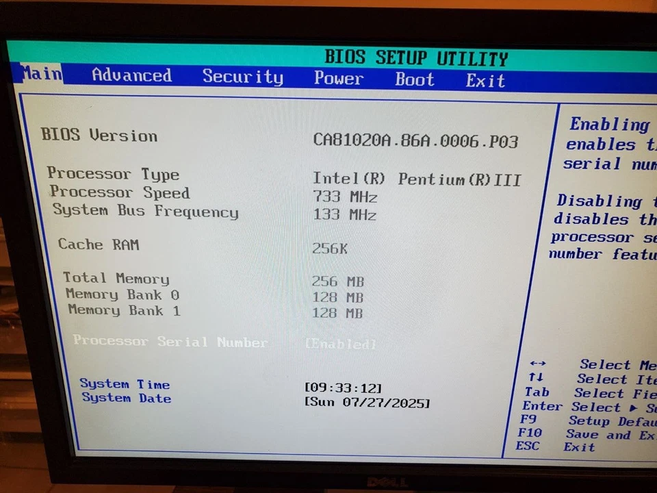 ECE/SAG Electronics Vintage Intel Pentium III Server 733MHz 265K RAM DVD - Boots - Image 3 of 4