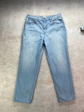 Universal Thread Womens Size 16R Light Wash High Rise 90s Straight Denim Jeans