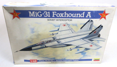 Lindberg 1/48 MiG-31 Foxhound A Model Kit #5001