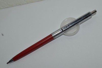 Paper Mate PROFILE #1 SLIM Grip Ballpoint Pen Red Barrel Made In USA 1980s