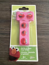 Sesame Street NoThrow Bottle & Sippy Tether B...