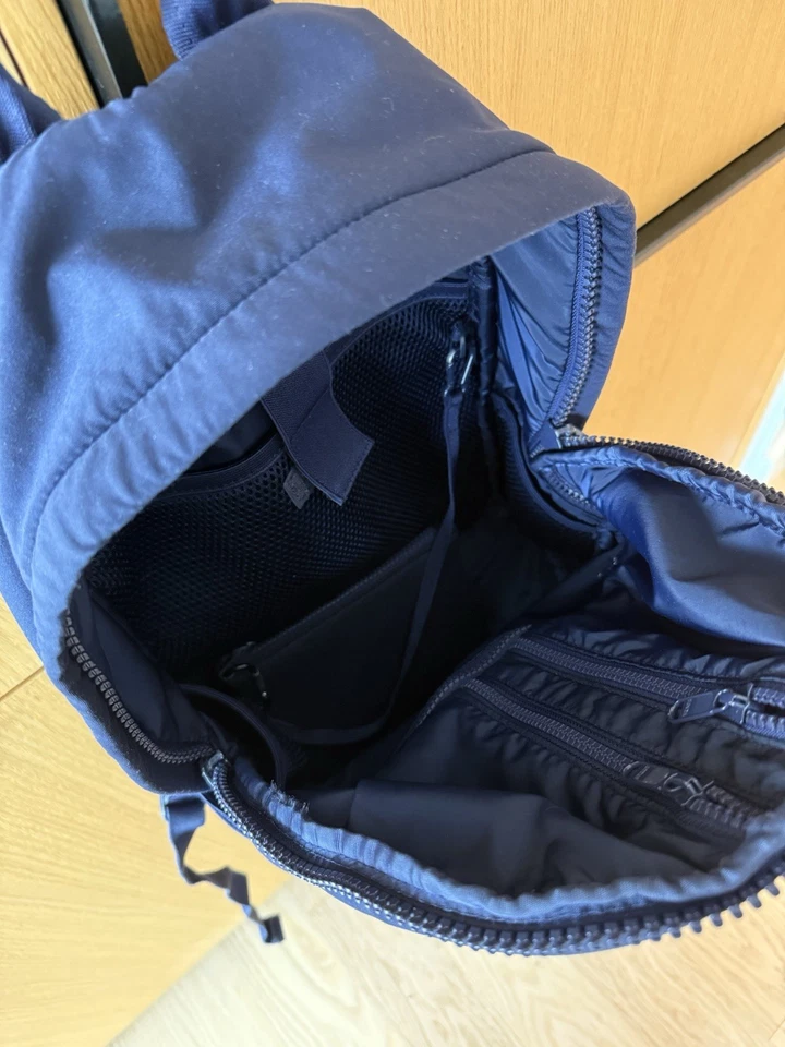 DAGNE DOVER 大号海军蓝达科他背包 - 拉链 — 第 4/4 张图片