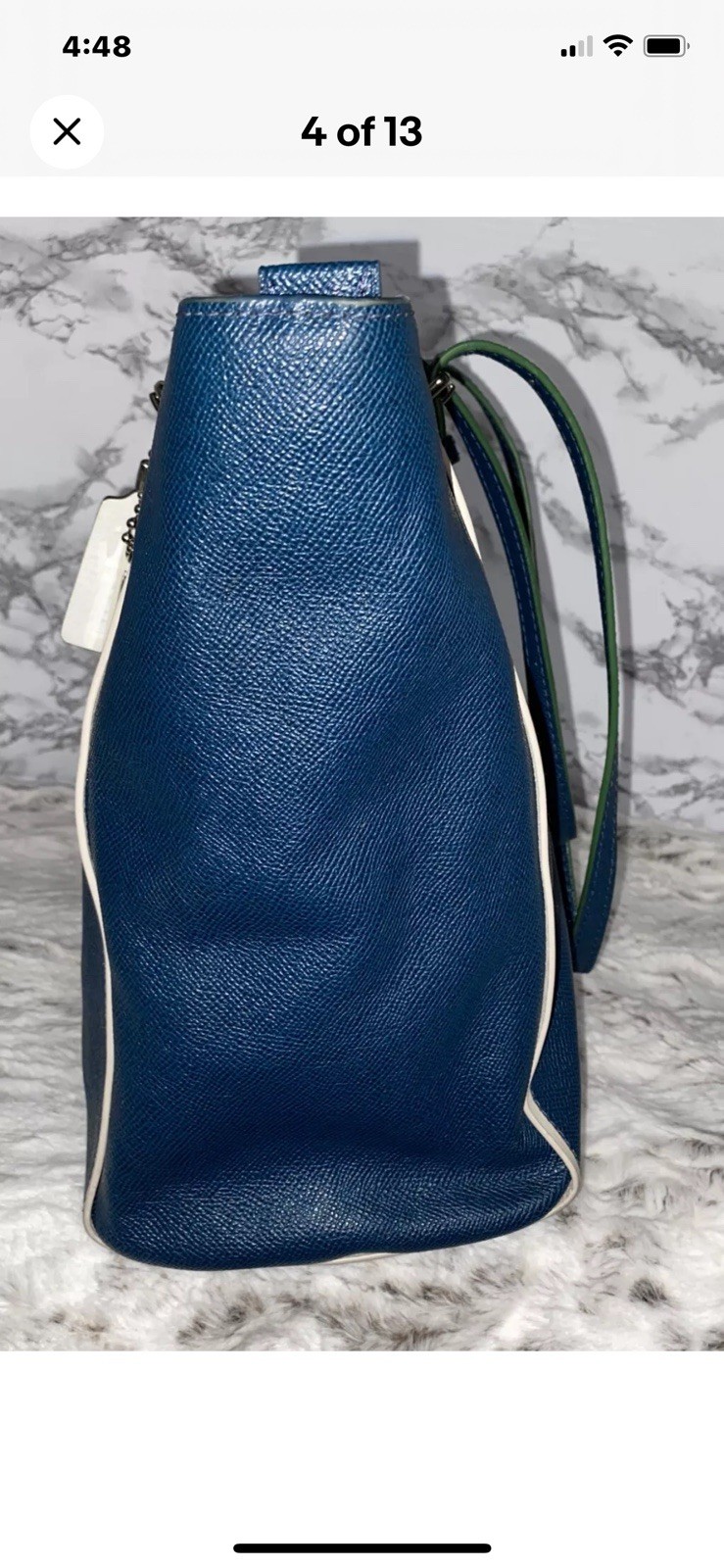 Coach Turnlock Tote - Gem