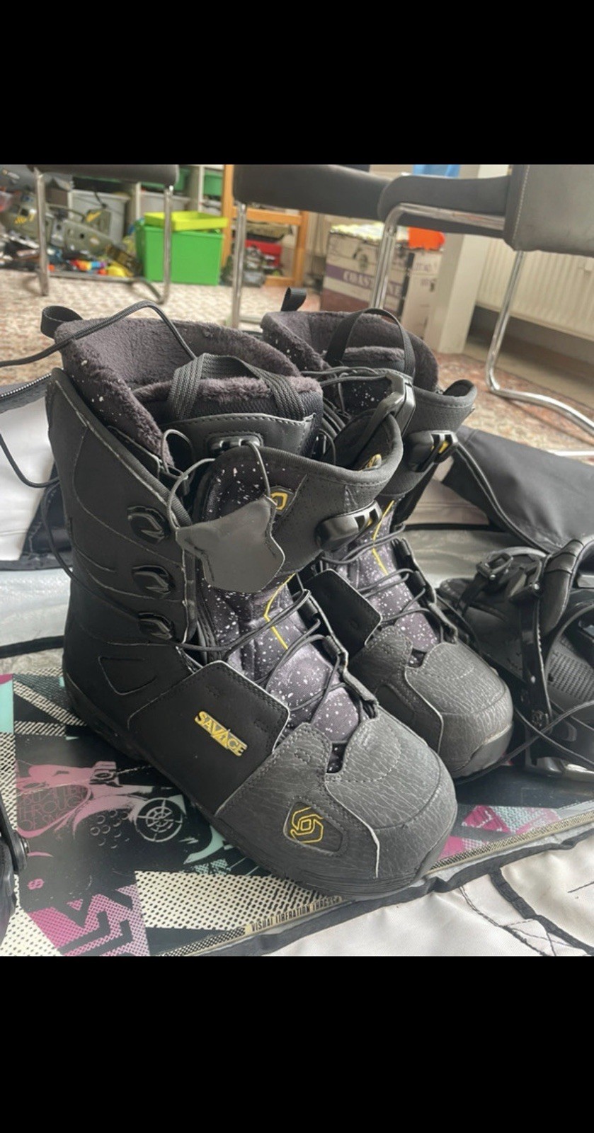 Snowboard Boots Salomon Savage 42 2/3 Unisex