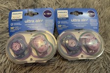 Philips Avent Ultra Air Pacifier 2 Pack 6-18 Months - New