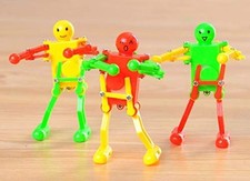 5 Pcs Funny Spring Wind-Up Dancing Walking Robot Toy for Kids, Robot Playset ...