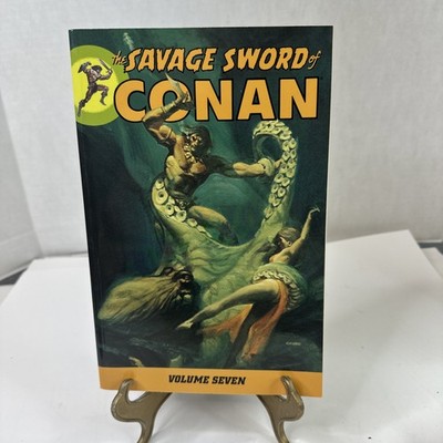 SAVAGE SWORD OF CONAN Volume 7, Dark Horse Trade PBK, 1st Ed., 2010 G9