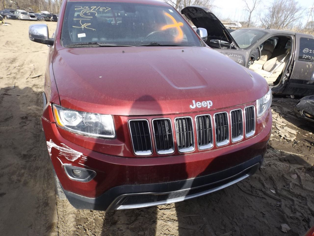 Passenger Side View Mirror Wk Body VIN E Or F Fits 11-22 GRAND CHEROKEE 1505742