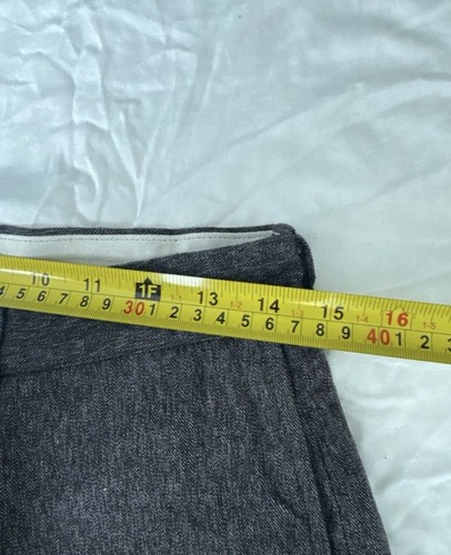 Lot 826W 1940s Salt & Pepper Work Trousers Militora Ranger Overall 29x30 - Picture 4 of 5