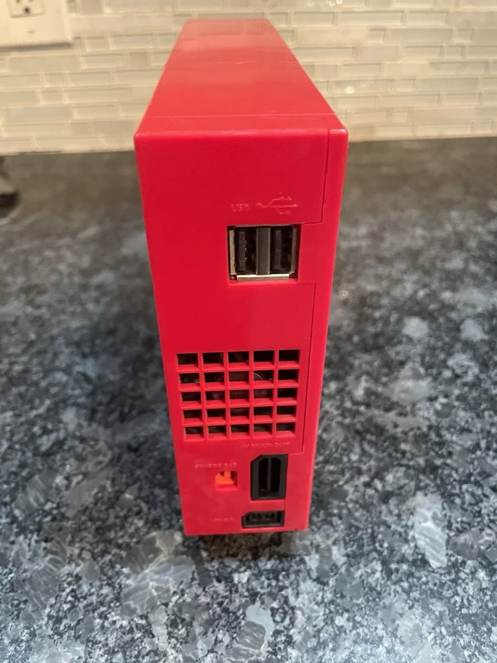 Nintendo Wii Red Console Only - Image 4 of 4