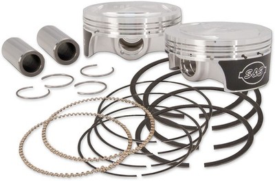 S and S Cycle 106-0432 Pistons 103'' High Compression Standard Size
