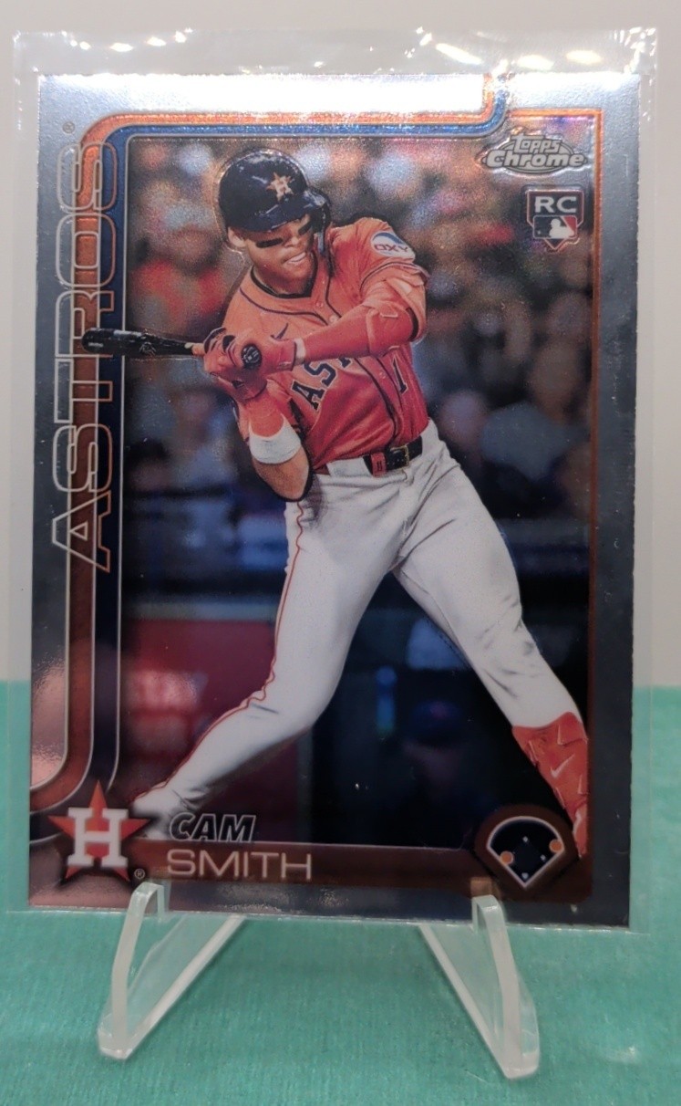 2025 Topps Chrome Update Sapphire Cam Smith #USC145 RC Astros