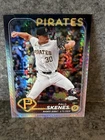 2024 Topps Chrome Update Series Rookie Debut Paul Skenes USC27 X-Fractor (RC)