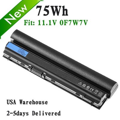 9Cell 0F7W7V Battery For DELL Latitude  E6120 E6220 E6230 E6320 E6320 XFR E6330