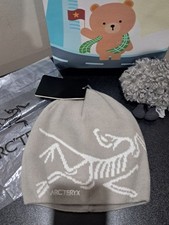Arc'teryx Bird Head Toque Beanie Orca Gray Merino Wool Winter Hat Unisex NWT
