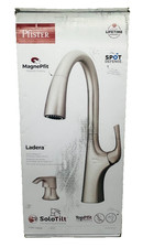 Pfister Ladera Single-Handle Pull Down Sprayer Kitchen Faucet in Stainless Steel