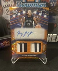 2025-26 Bowman U Best Kiyomi McMiller Dual Relic Auto Orange Mini Diamond 23/25