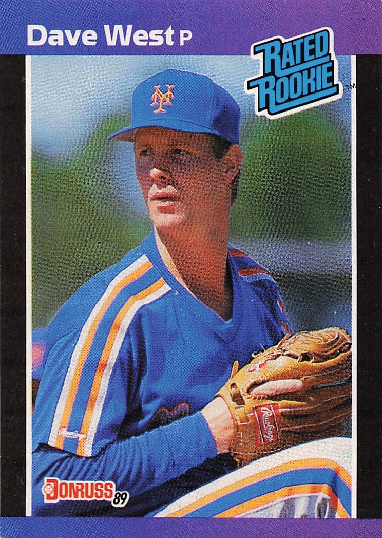 1989 Donruss #41c Dave West, NM