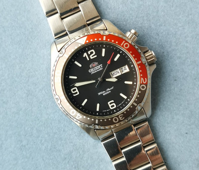 Automatikuhr ORIENT MAKO KY EM65-C0-A CA M6 m.46943 FUNKTIONIERT GUT Made...