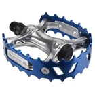SE Bikes Bear Trap Platform Pedals 9/16 Pair of Blue SE Racing BPB