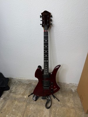 B.C. Rich Mockingbird Legacy ST Quilt Top Red Electric Guitar