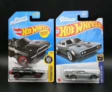 Hot Wheels Ice Charger Fast & Furious #6 HW Screen Time Car & '70 Dodge Charger