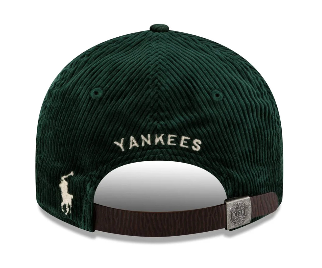 NWT 100percent Authentic Polo Ralph Lauren New York Yankees Official Cap / Hat Green image 3