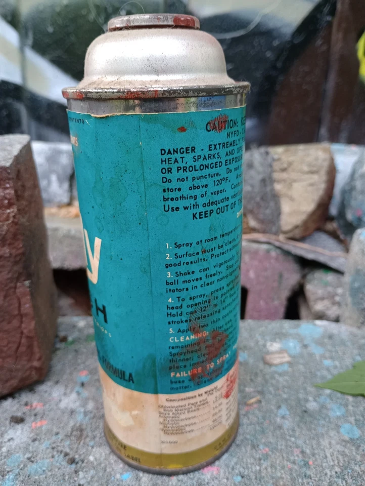 C & M Spray Paint #85 Swift Red ULTRA RARE Paper Label Vintage Collectible - Image 4 of 4